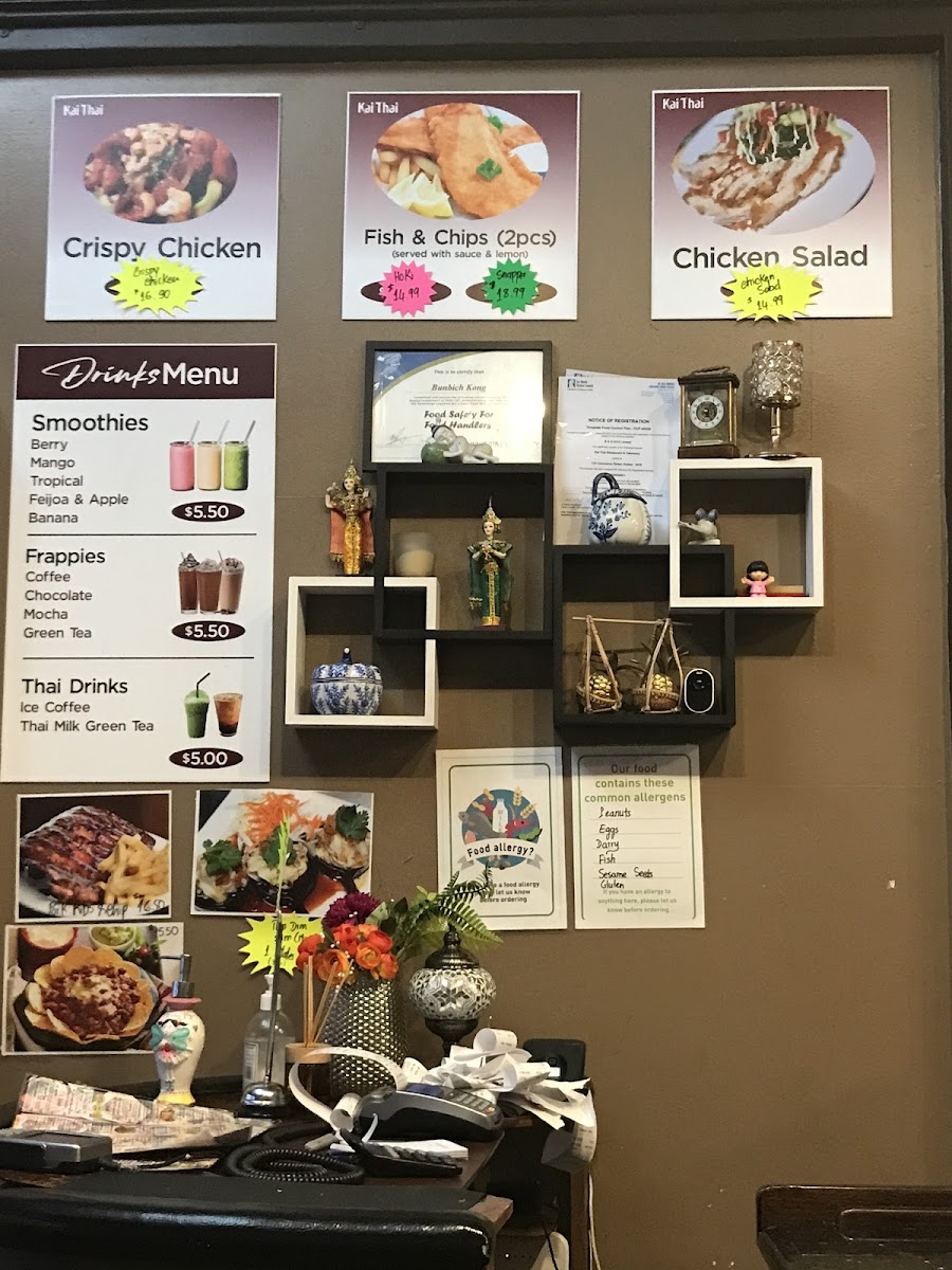 Menu Kai Thai Restaurant & Takeaways-2
