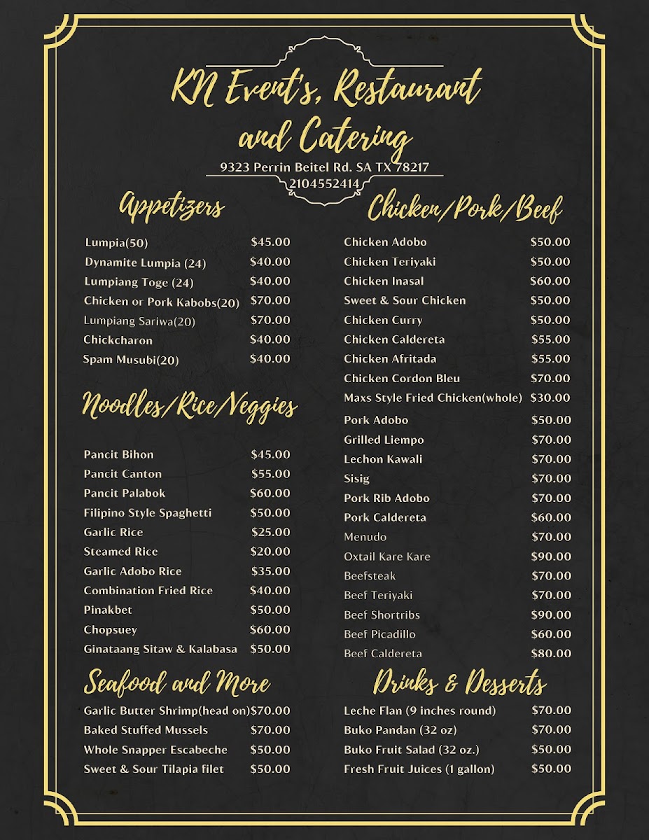 Menu Kain Na-Filipino Cuisine-1