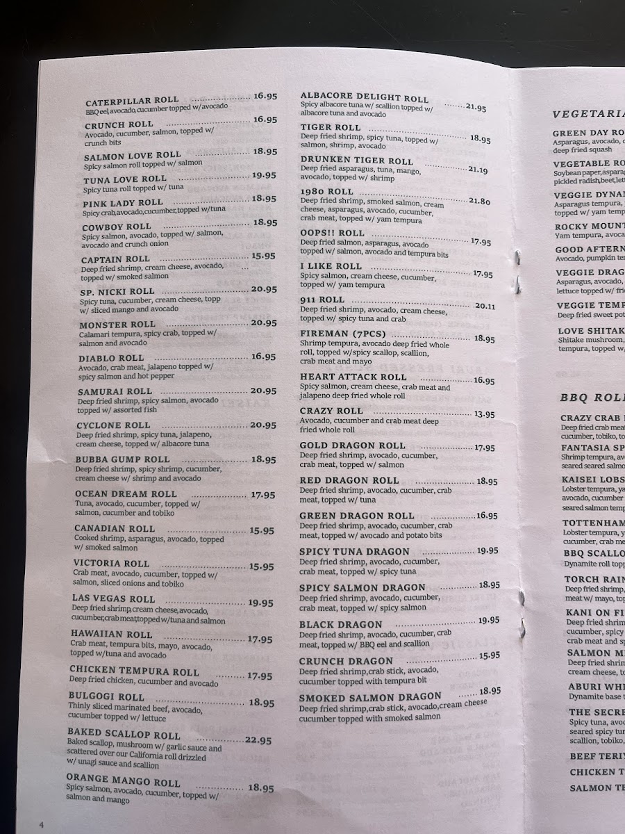 Menu Kaisei Sushi-4