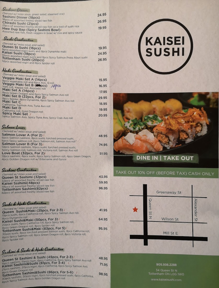 Menu Kaisei Sushi-9