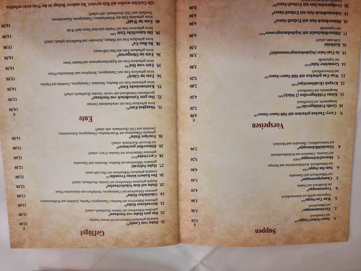 Menu Kaiser-Pavillon - Anan Zhu-10