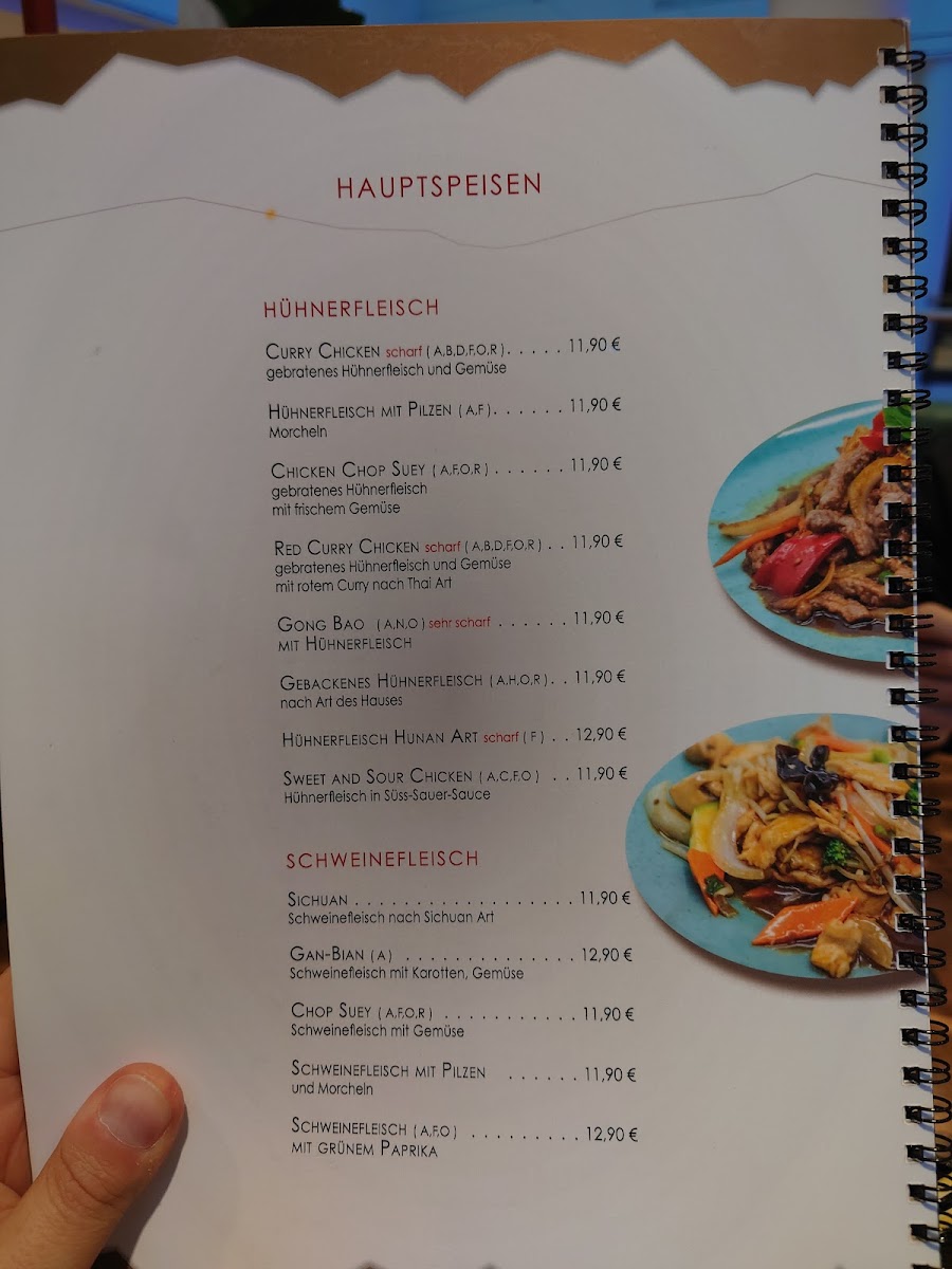 Menu Kaiser Von China-2