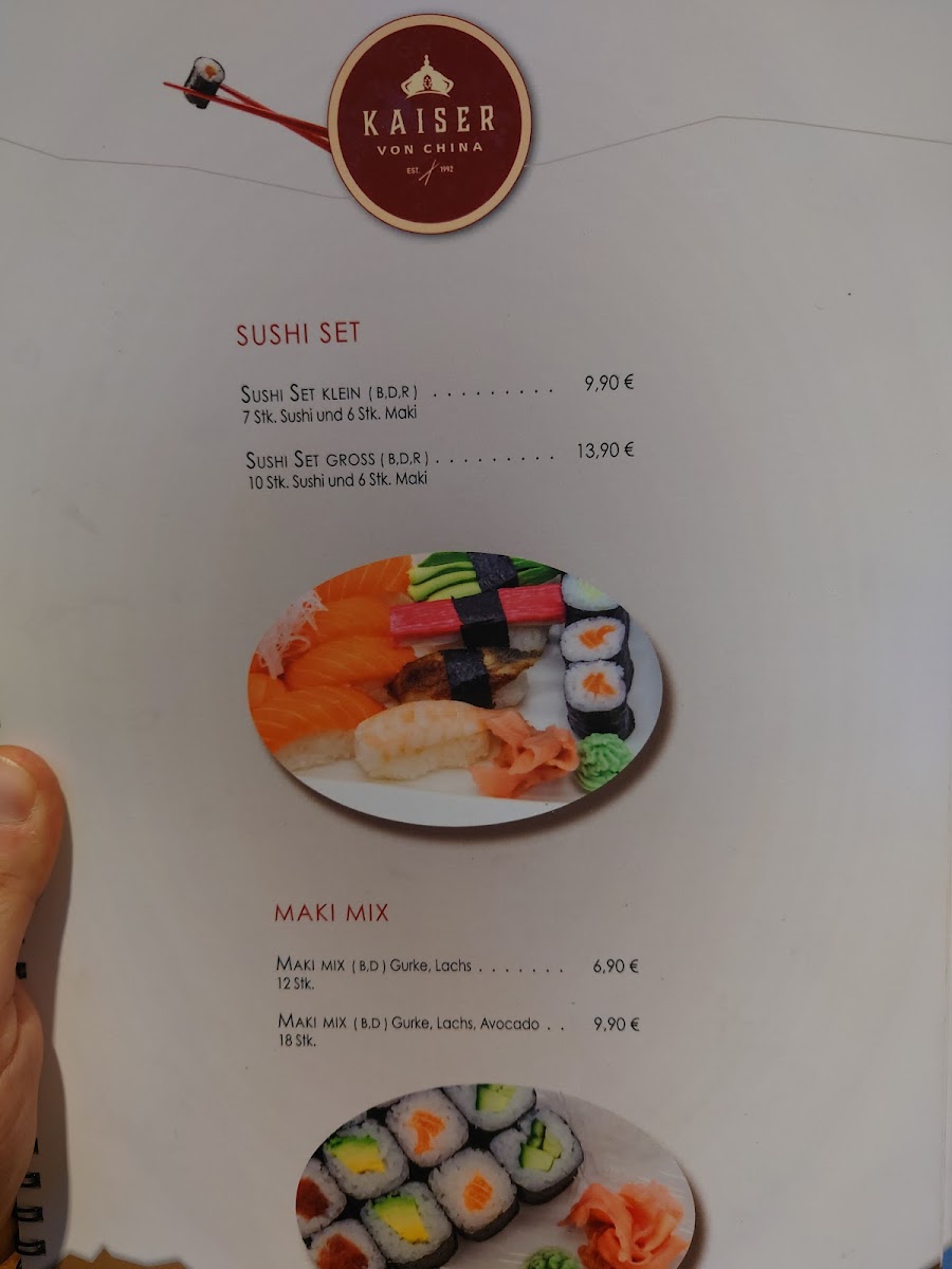 Menu Kaiser Von China-7