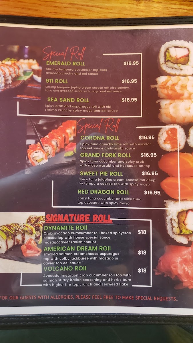 Menu Kaizen Grand Forks-9