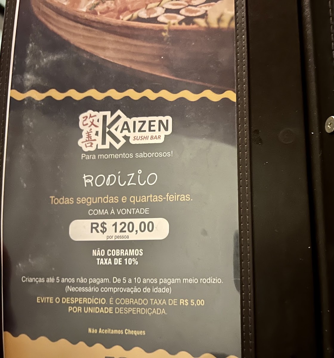 Menu Kaizen Sushi Bar-1