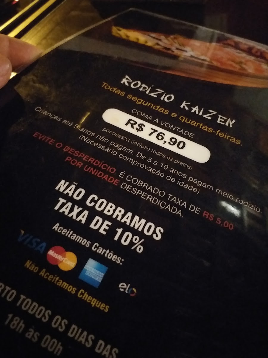 Menu Kaizen Sushi Bar-4