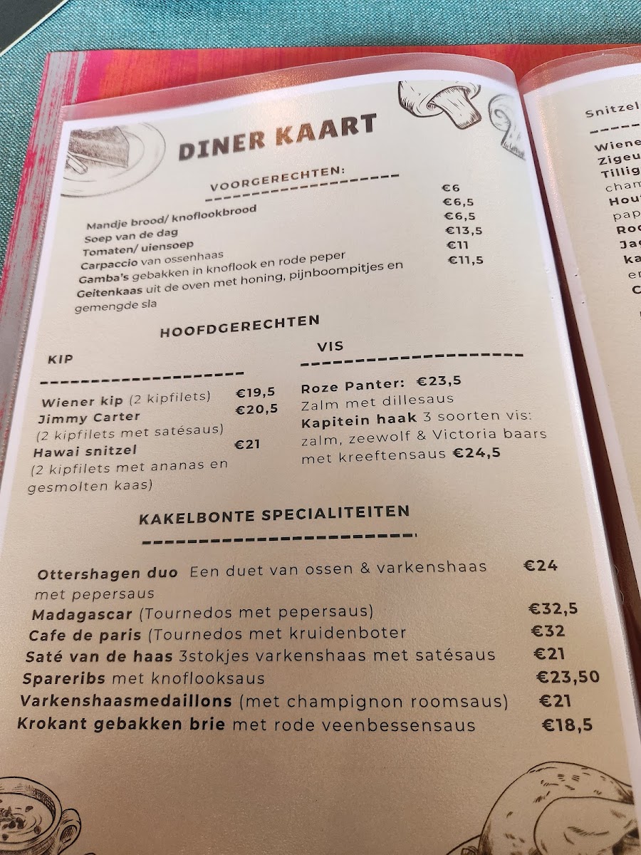 Menu Kakelbont, Eetgeleghenheid-3