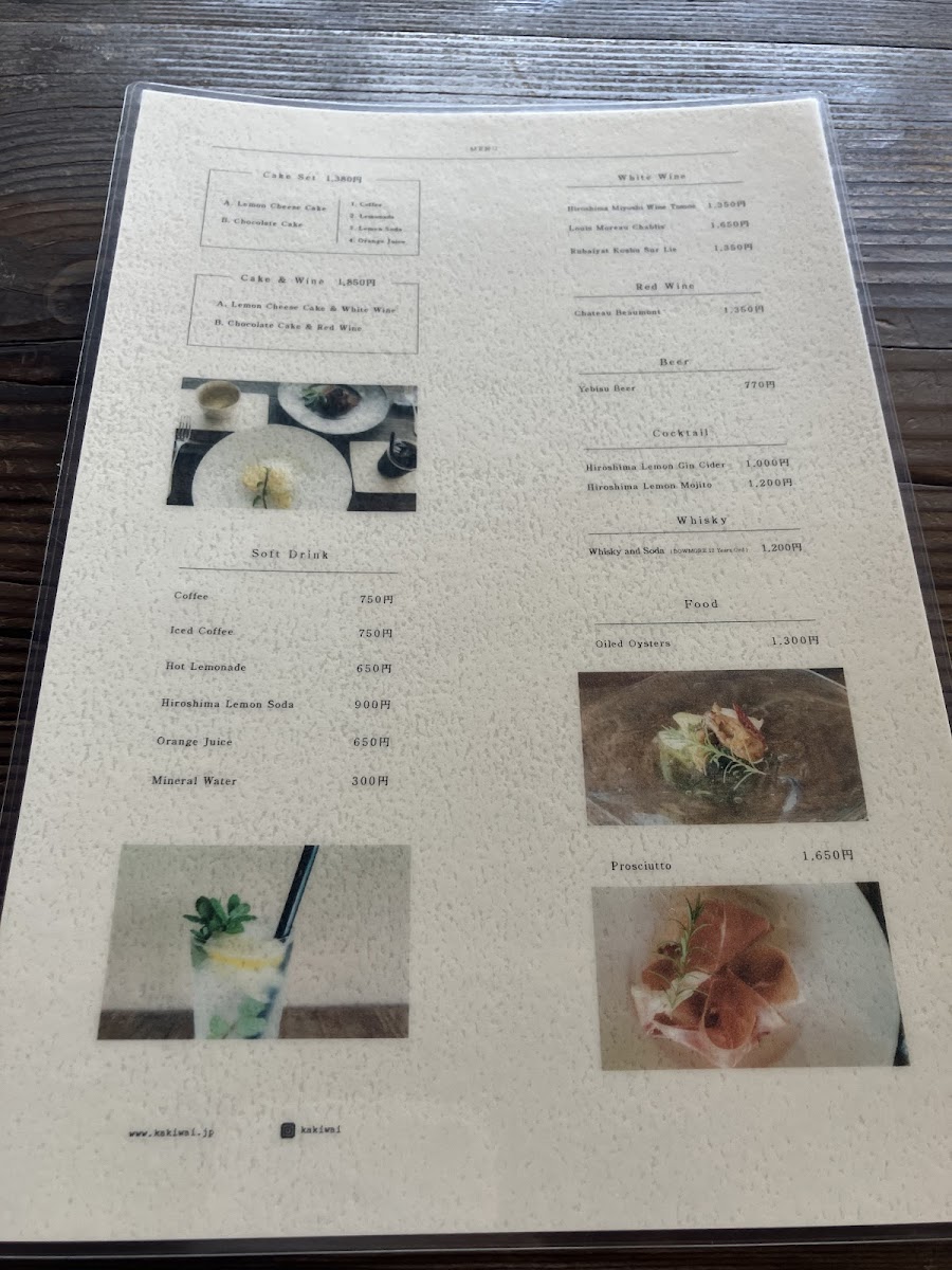 Menu Kakiwai-4
