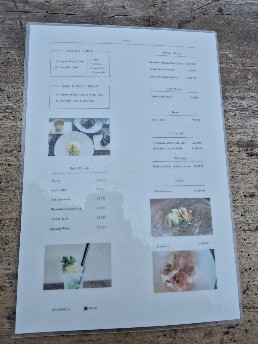 Menu Kakiwai-5