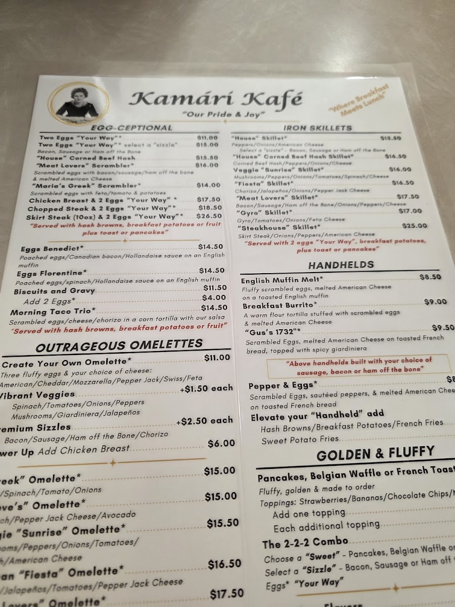 Menu Kamári Kafé-6