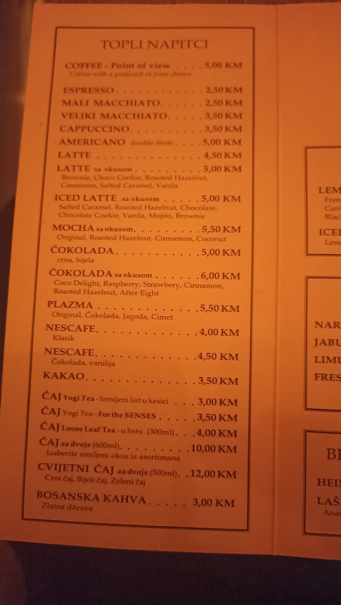 Menu Kamarija-10