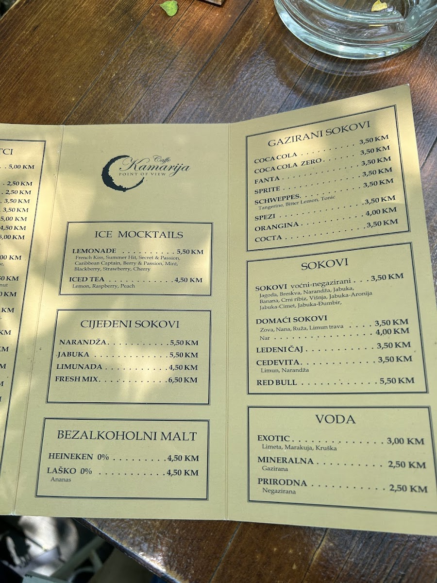 Menu Kamarija-4