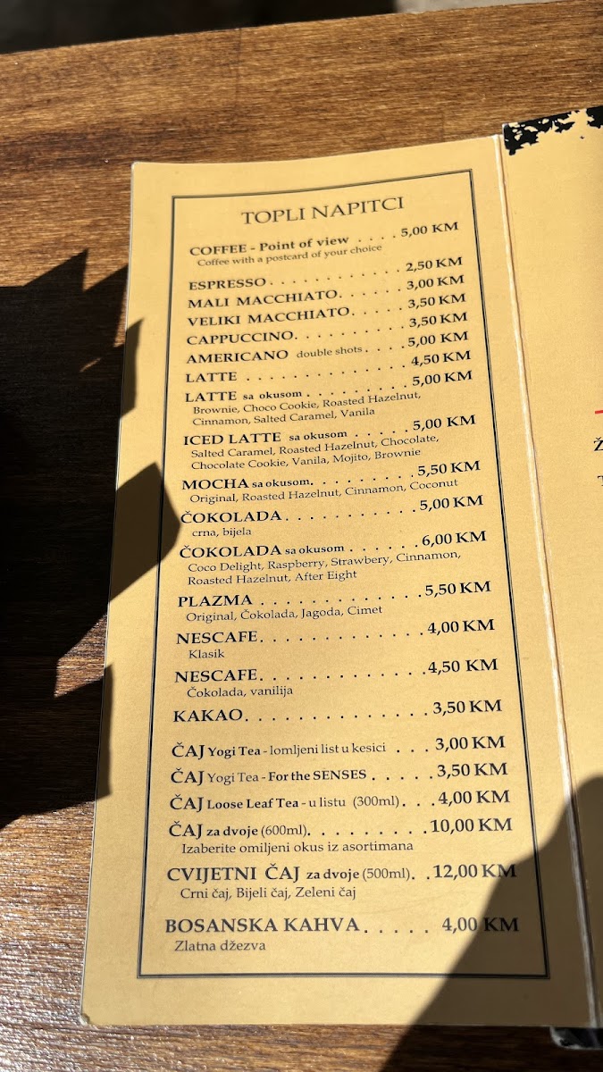 Menu Kamarija-5
