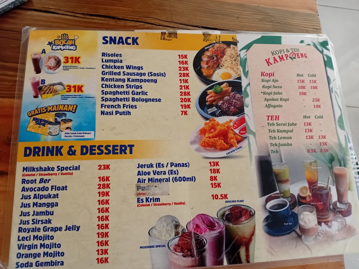 Menu Kampoeng Steak - Manyar-1