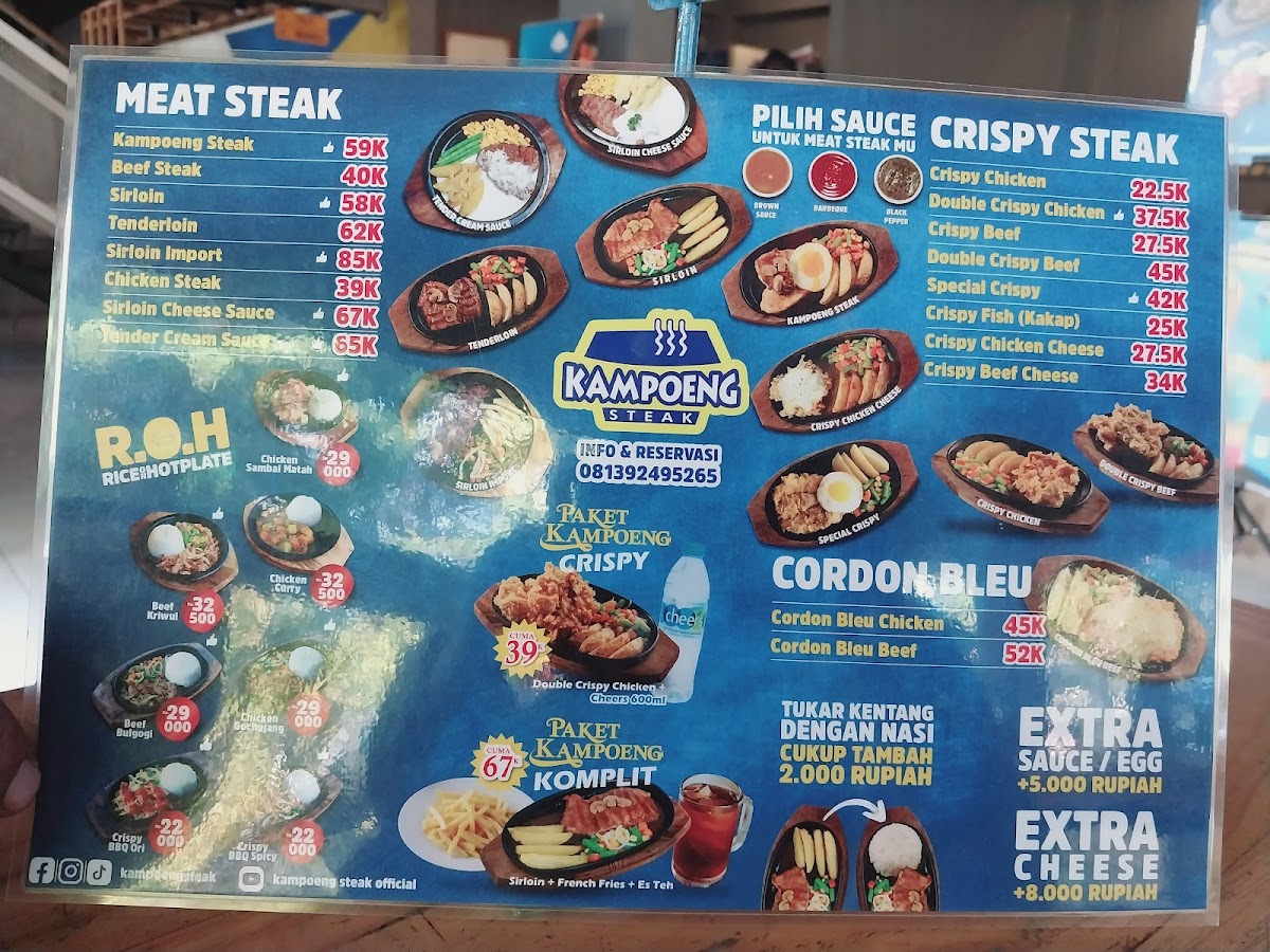 Menu Kampoeng Steak - Manyar-3