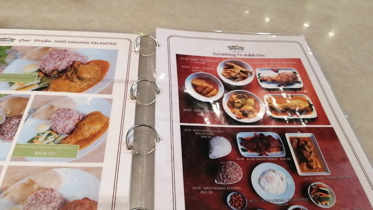 Menu Kampong Delights Food & Beverages Sdn Bhd-1