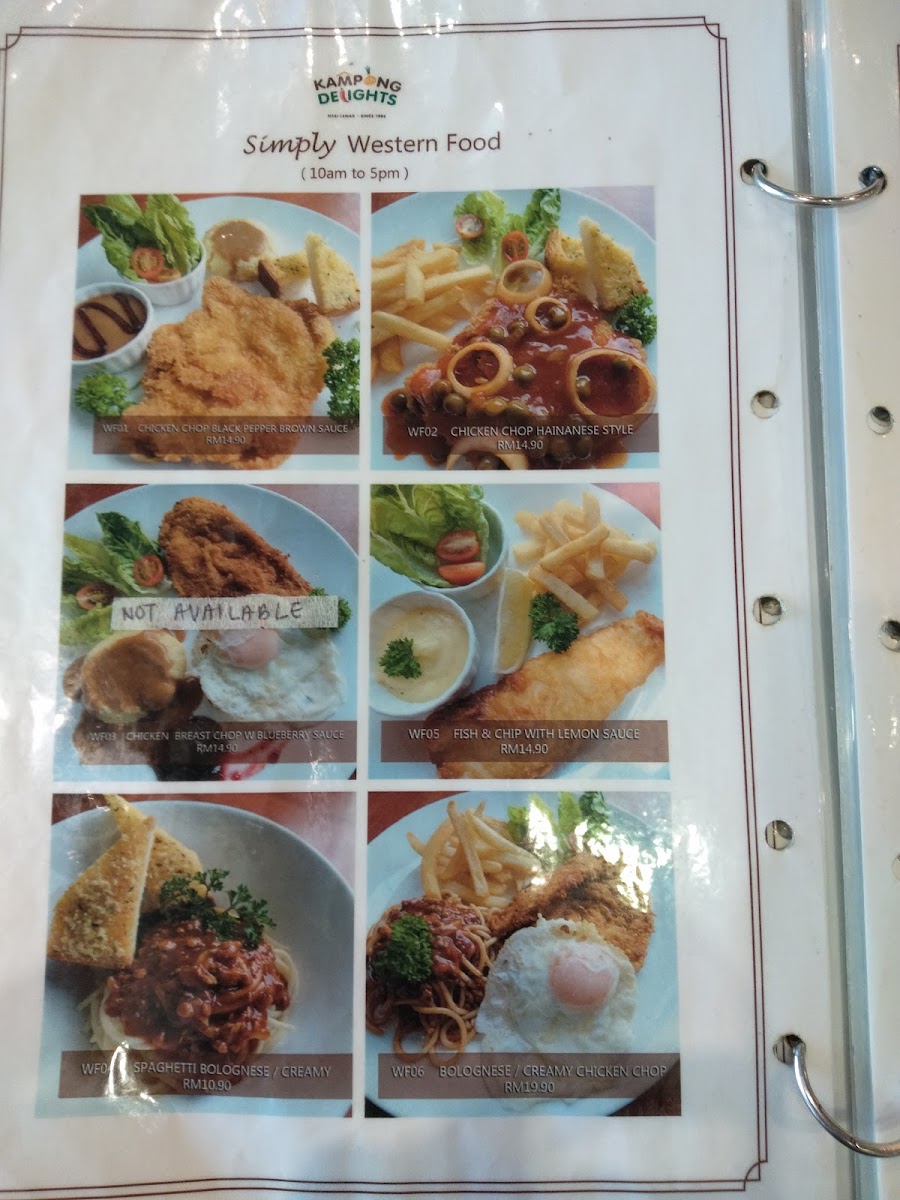 Menu Kampong Delights Food & Beverages Sdn Bhd-2