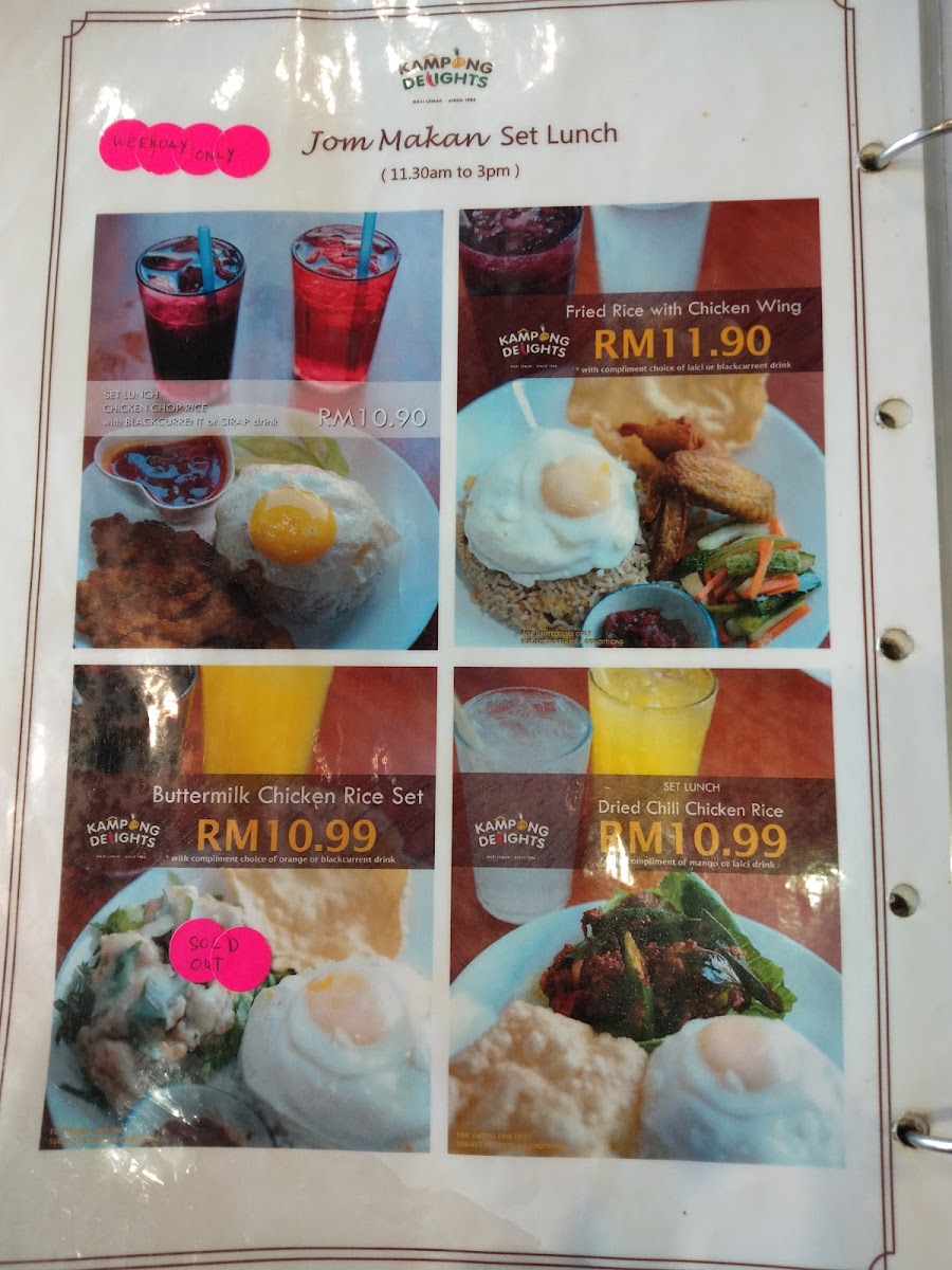 Menu Kampong Delights Food & Beverages Sdn Bhd-4