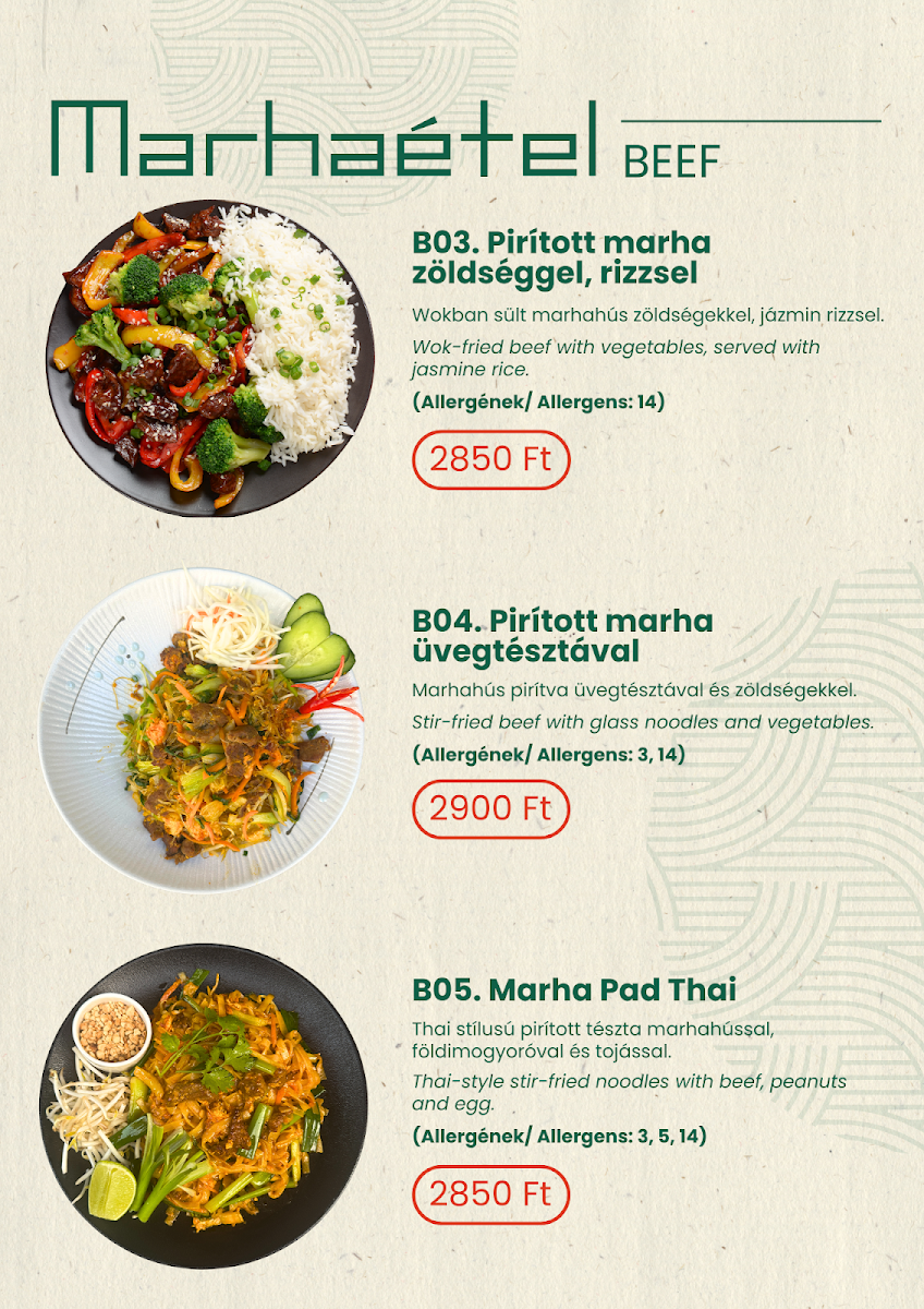 Menu Kánaán Étterem És Kávézó-3