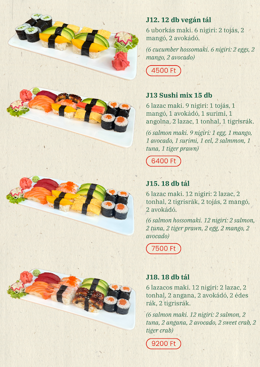 Menu Kánaán Étterem És Kávézó-4