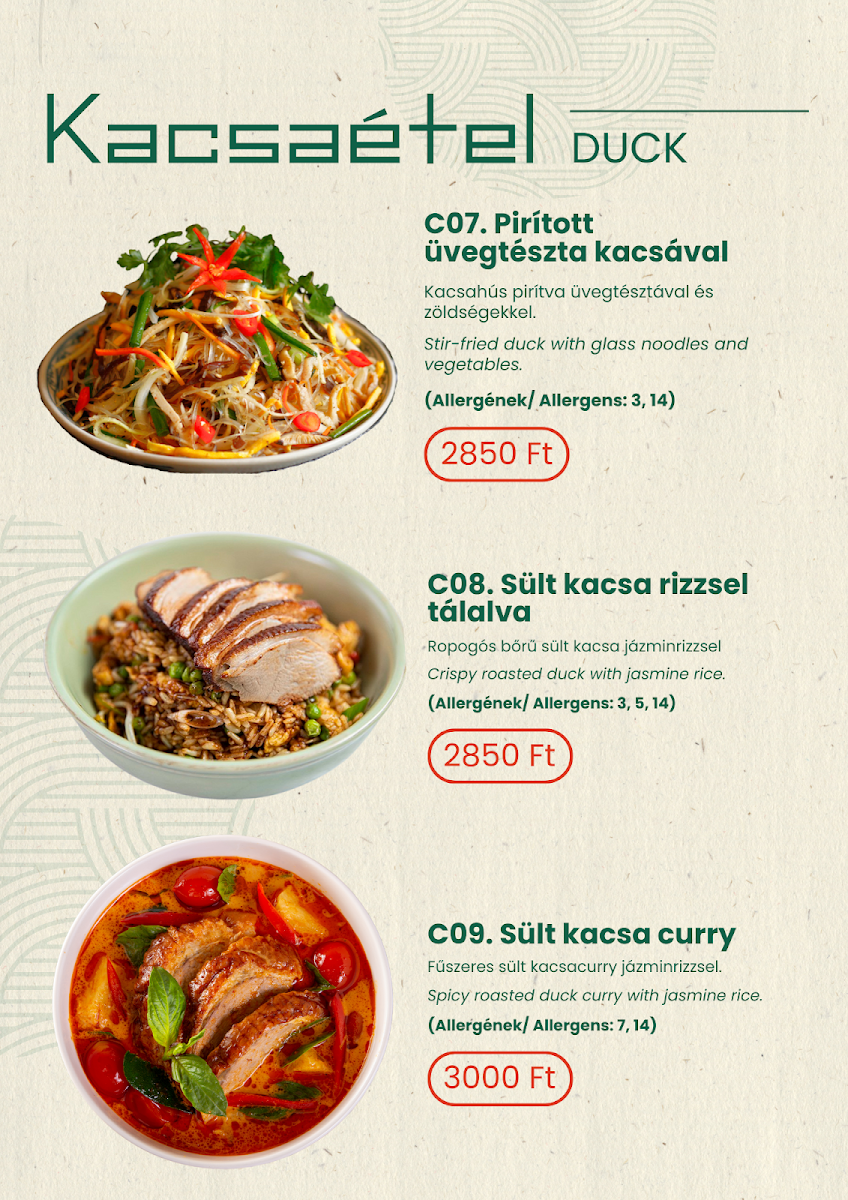 Menu Kánaán Étterem És Kávézó-5