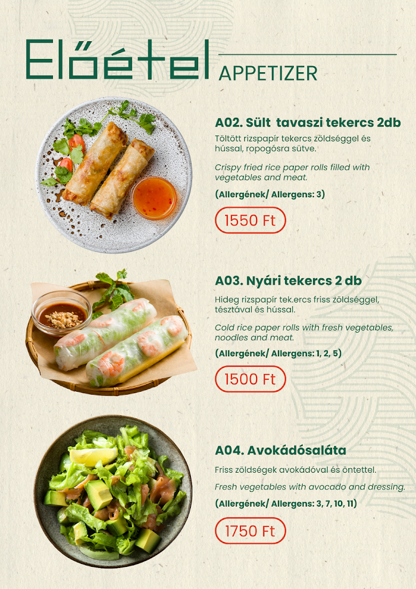 Menu Kánaán Étterem És Kávézó-6