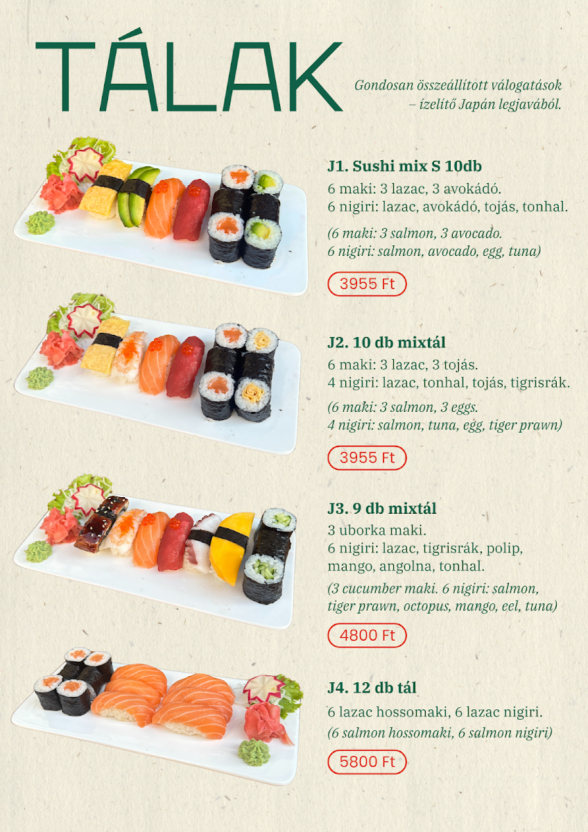 Menu Kánaán Étterem És Kávézó-9
