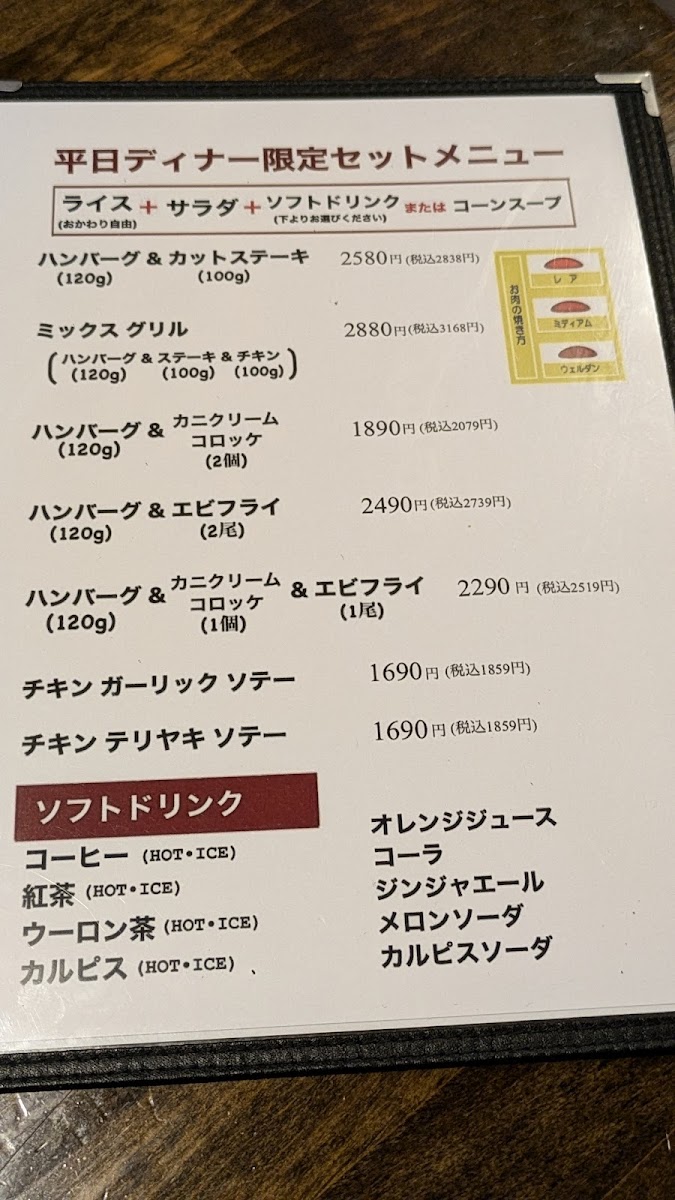 Menu Kanai-9