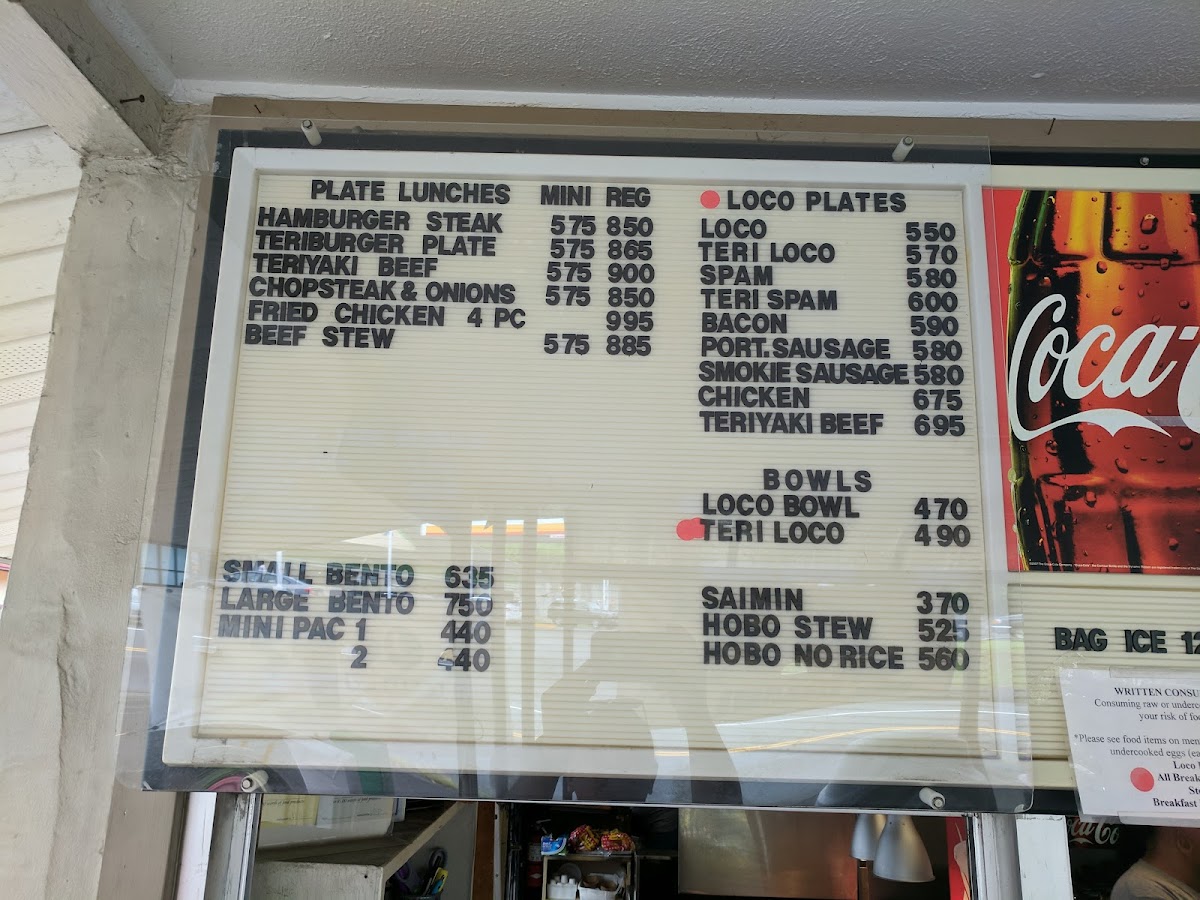 Menu Kandi's Drive Inn-6