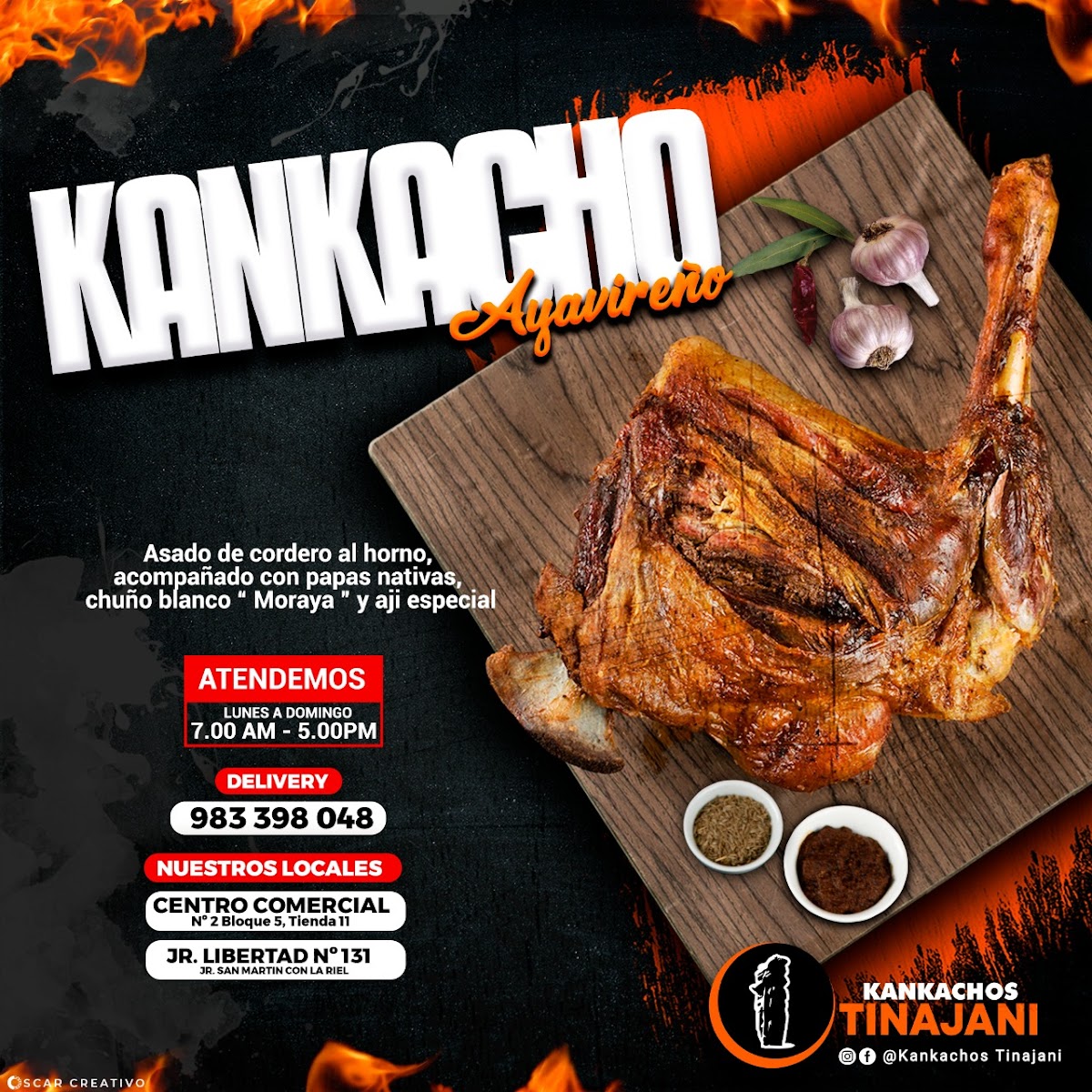 Menu Kankachos Tinajani Riel-6