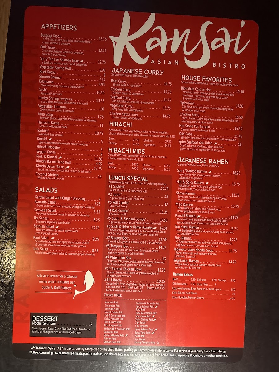 Menu Kansai-1