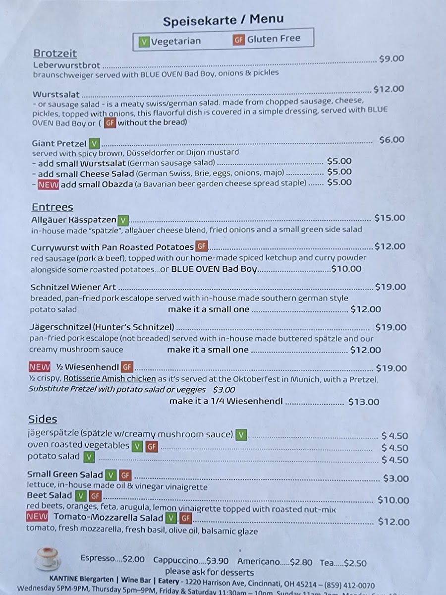 Menu Kantine Biergarten Wine Bar Eatery-2