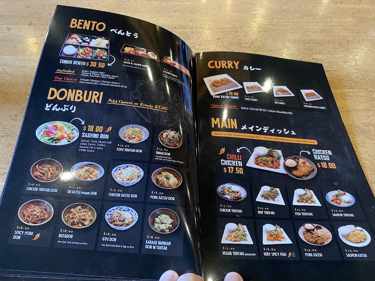 Menu Kanzo Parramatta-10
