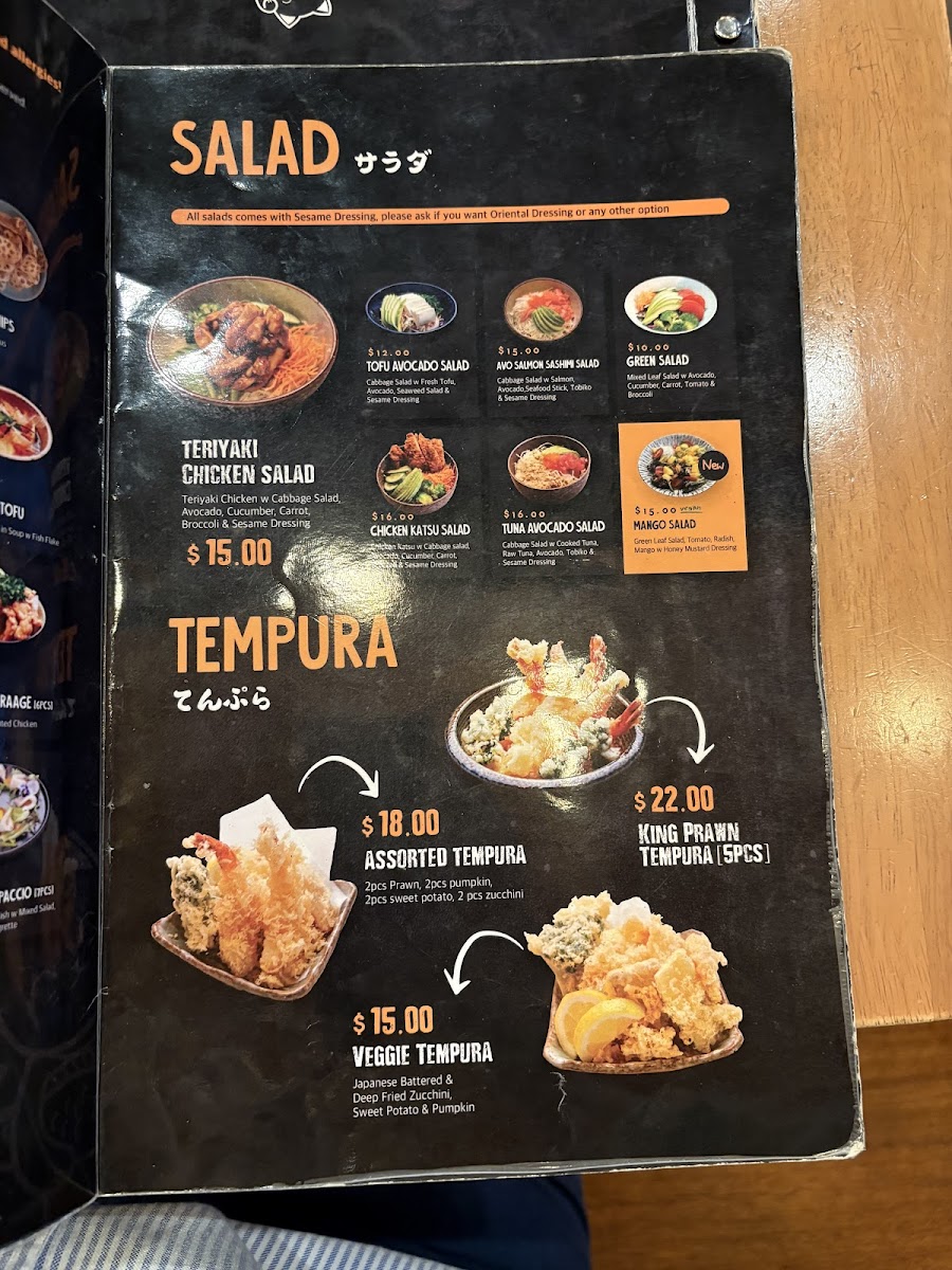 Menu Kanzo Parramatta-2