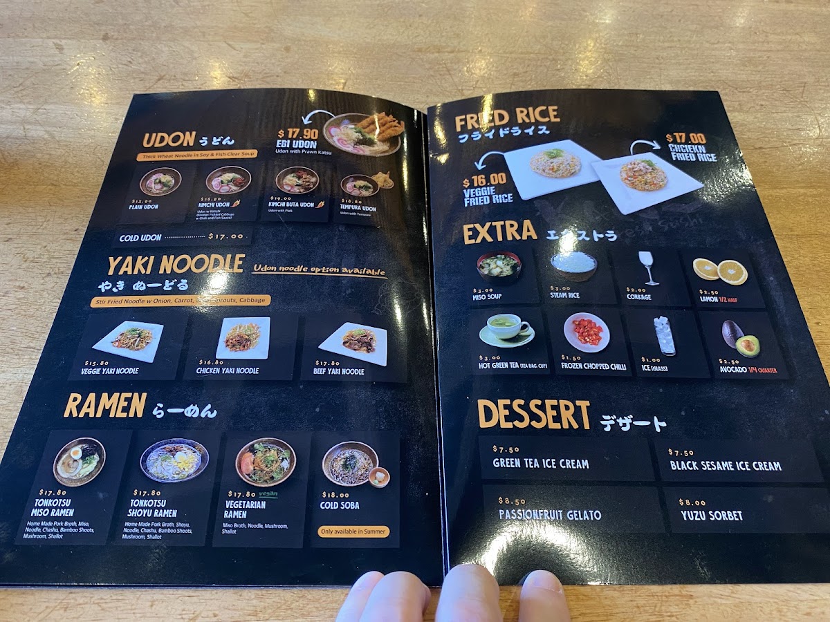 Menu Kanzo Parramatta-8