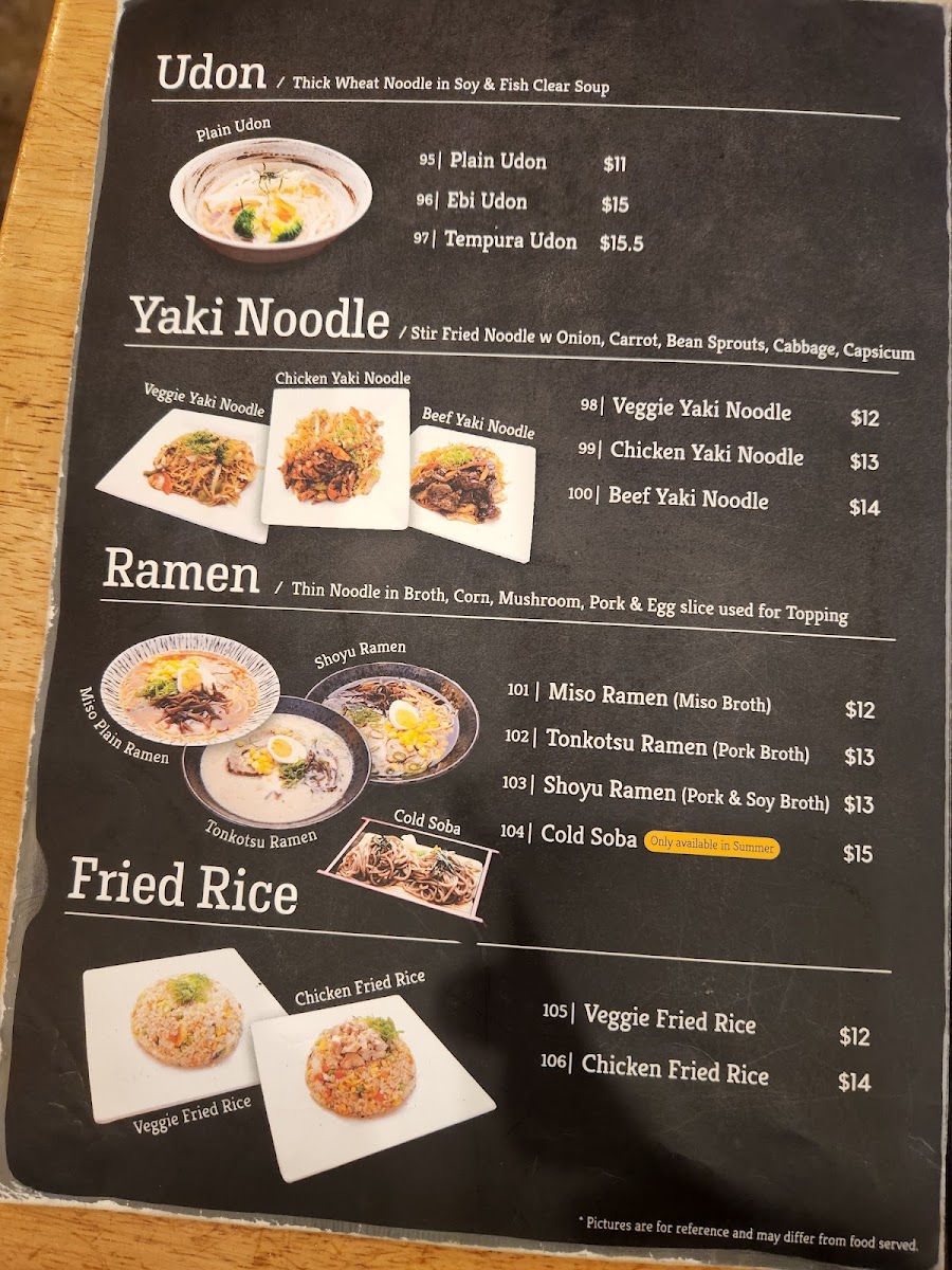 Menu Kanzo Parramatta-9
