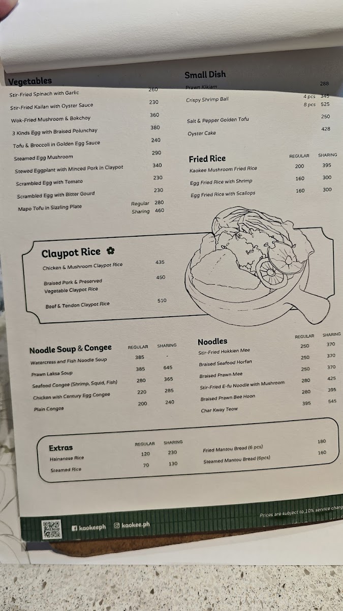 Menu Kaokee-10