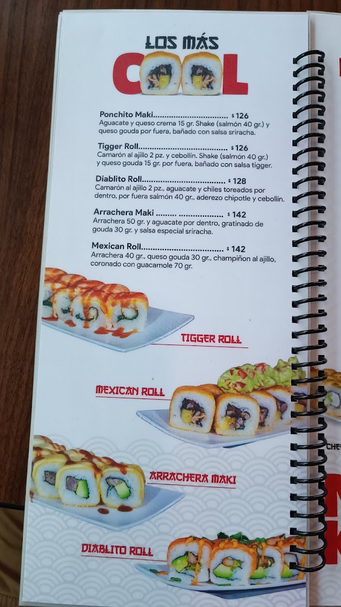 Menu Kapital Sushi Poniente-5