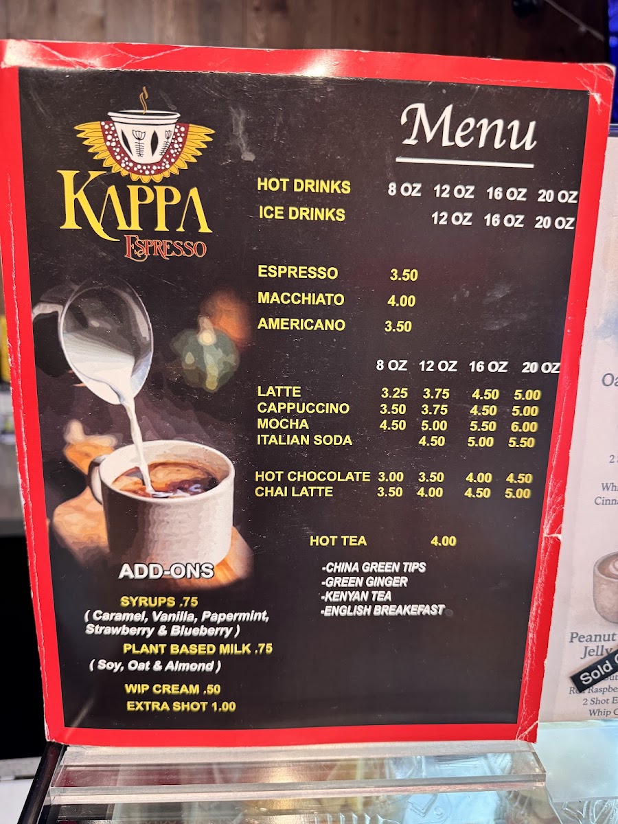 Menu Kappa Espresso-1