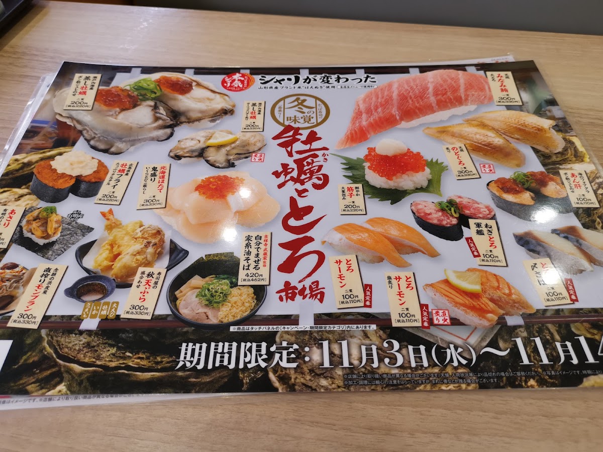 Menu Kappa Sushi Yajie-4