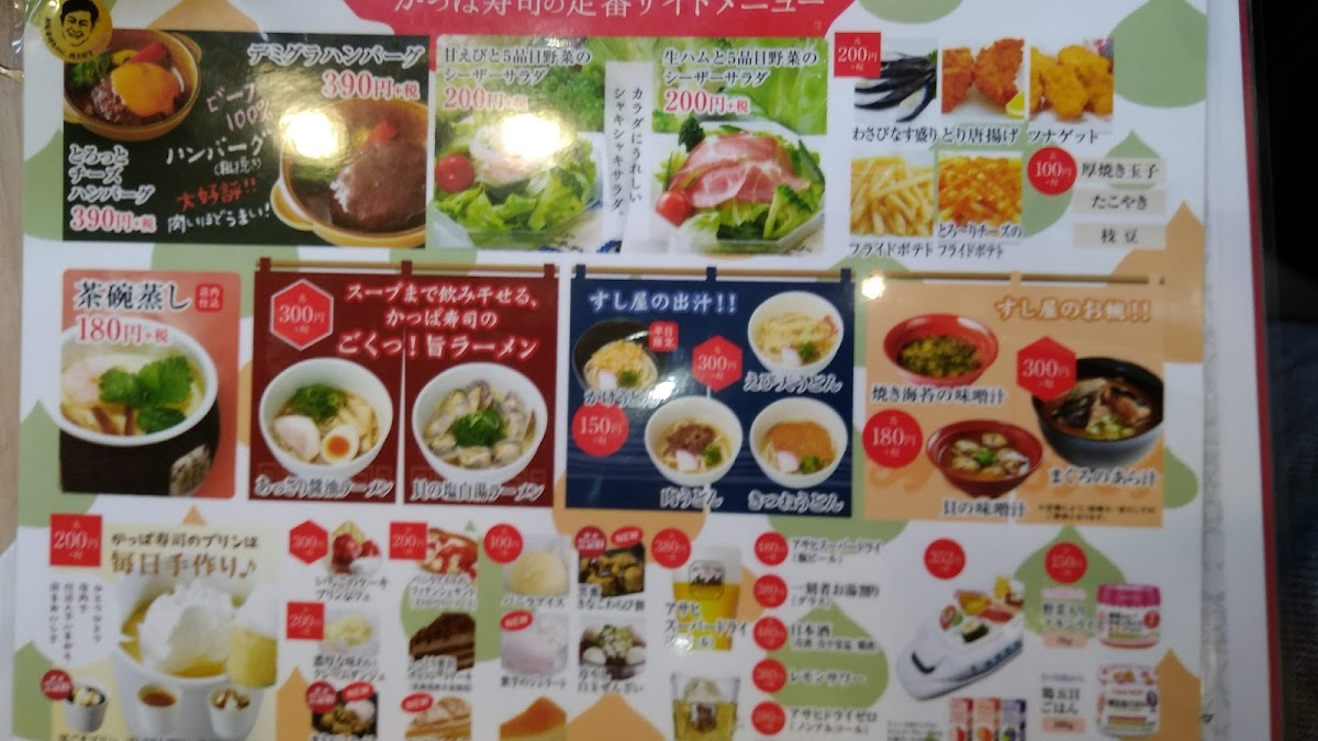 Menu Kappa Sushi-6
