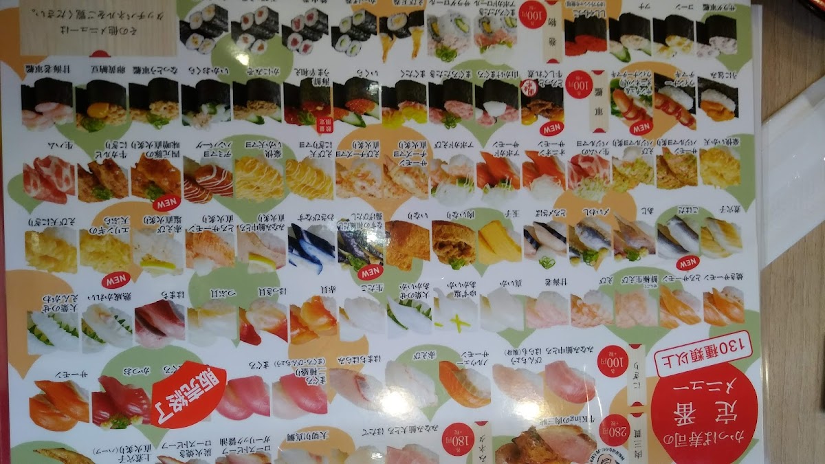 Menu Kappa Sushi-8