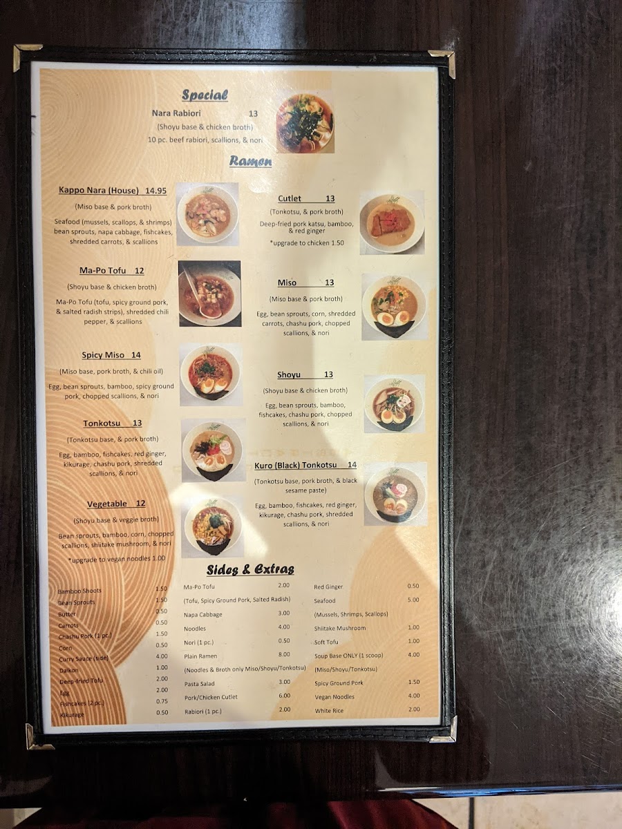 Menu Kappo Nara Ramen-2