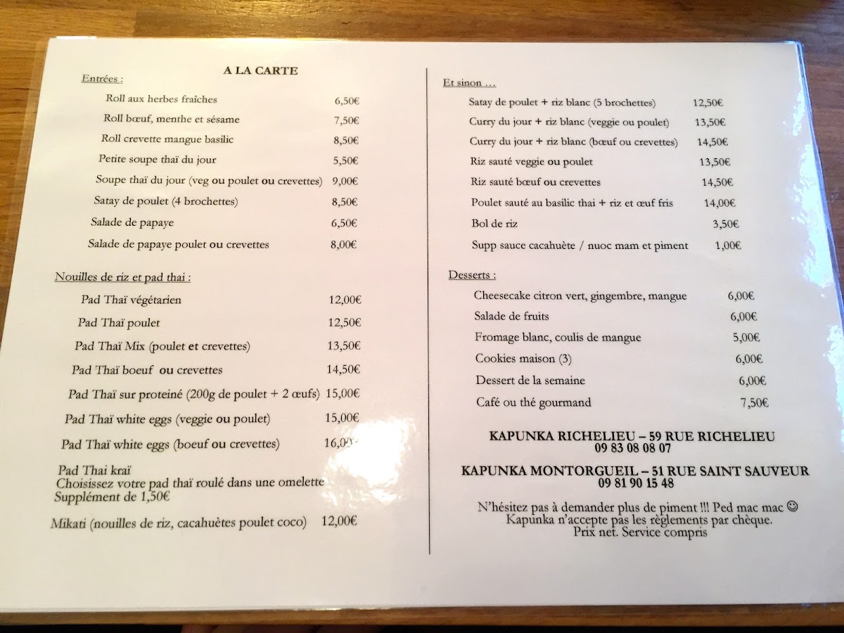 Menu Kapunka-9