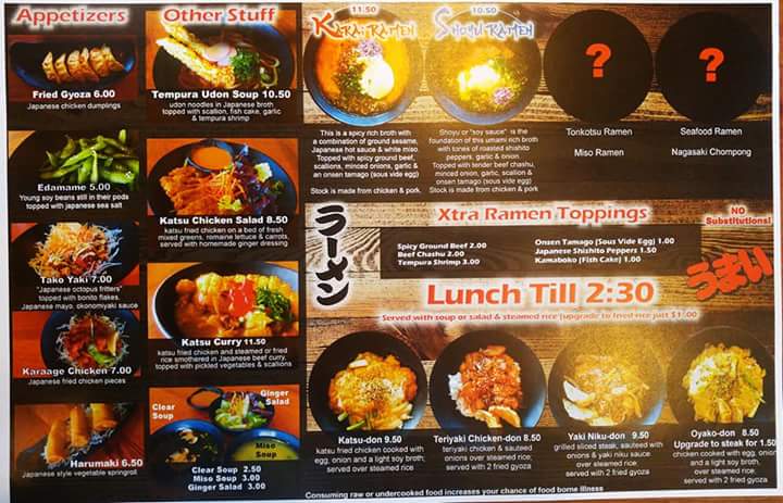 Menu Karai Ramen Bistro-3