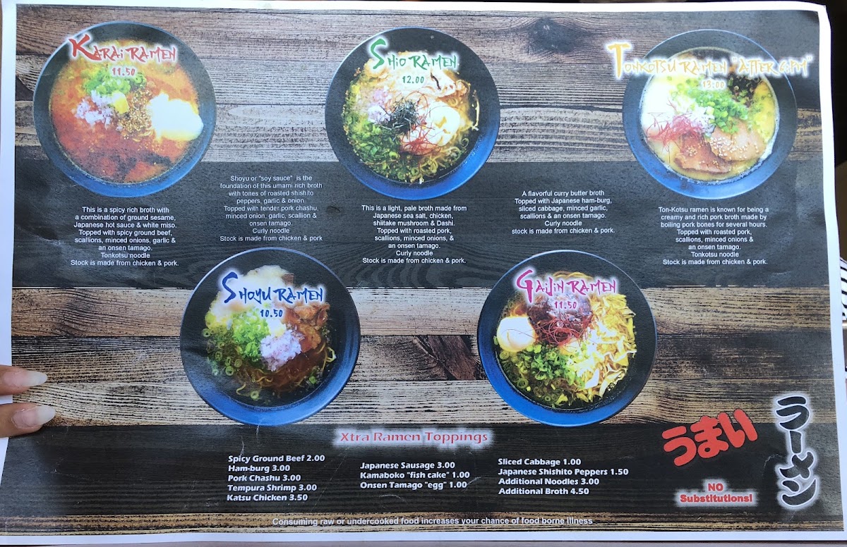 Menu Karai Ramen Bistro-6