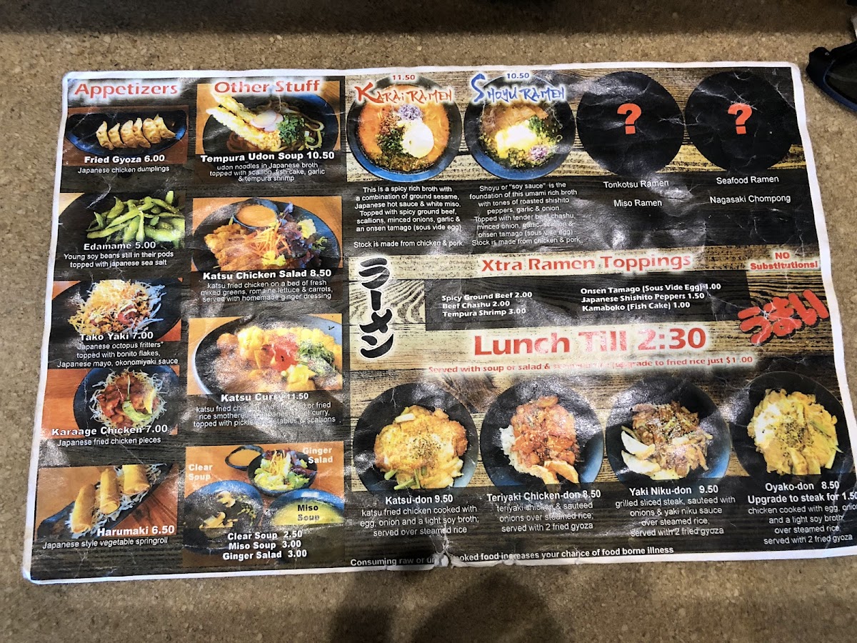 Menu Karai Ramen Bistro-7