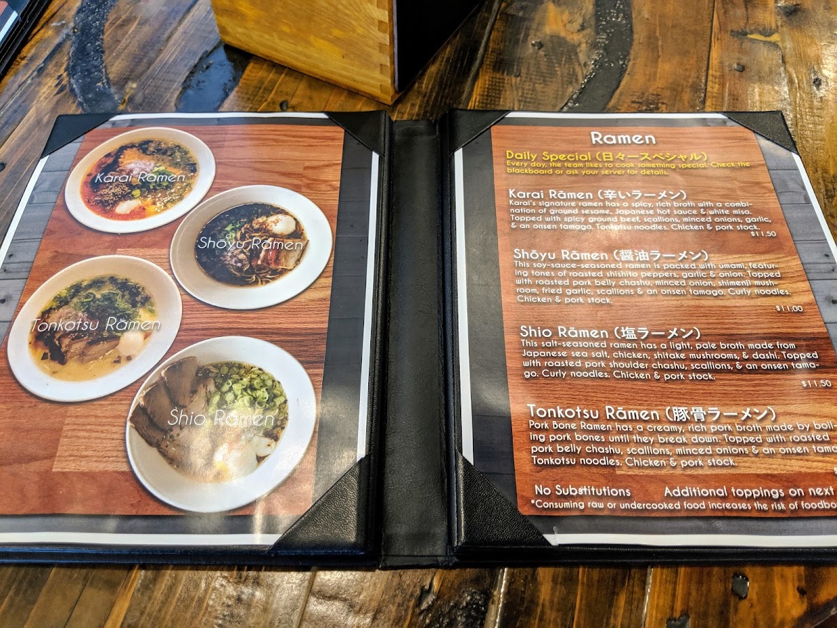 Menu Karai Ramen Bistro-8