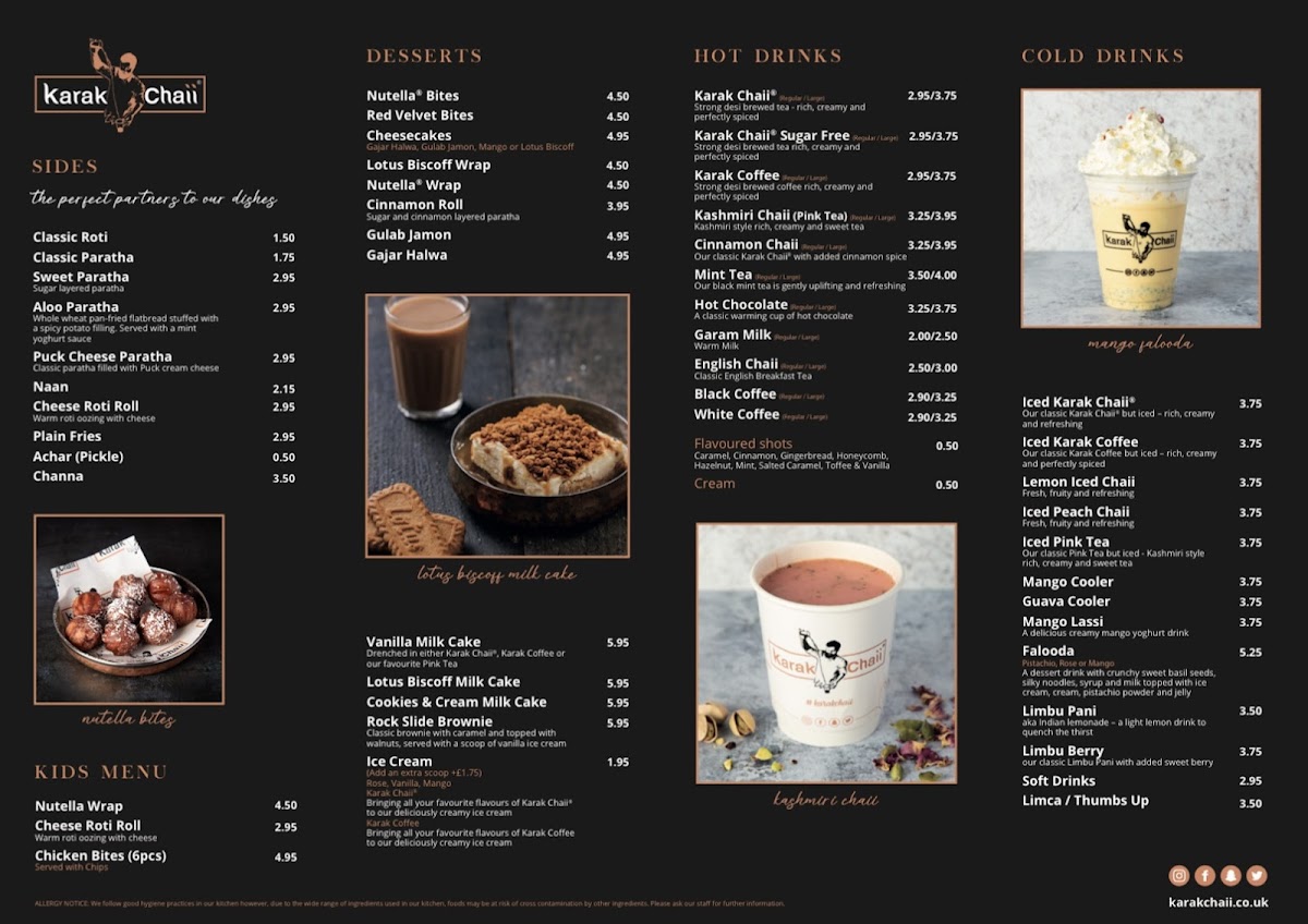 Menu Karak Chaii Leamington Spa-2