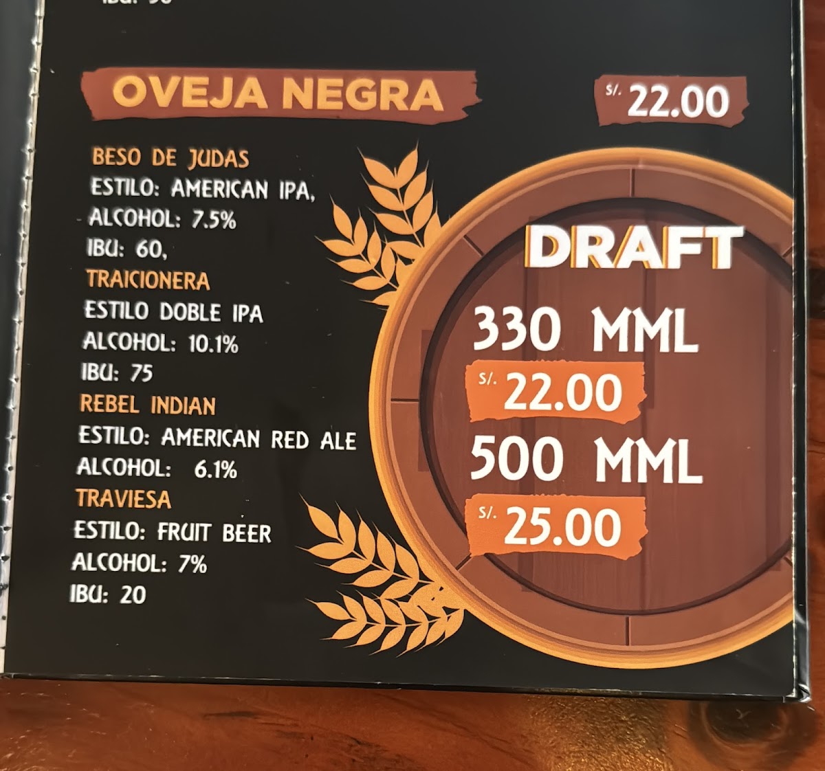 Menu Karamba Resto-Bar-1